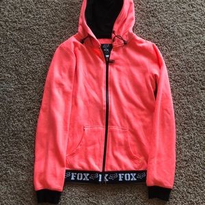 Small FOX Zip-Up Hoodie